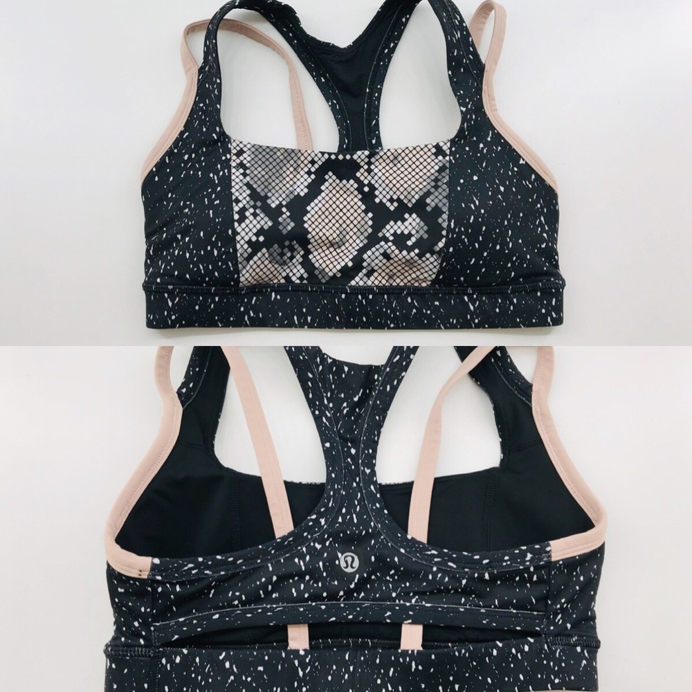 Size 6 rare Lululemon energy bra